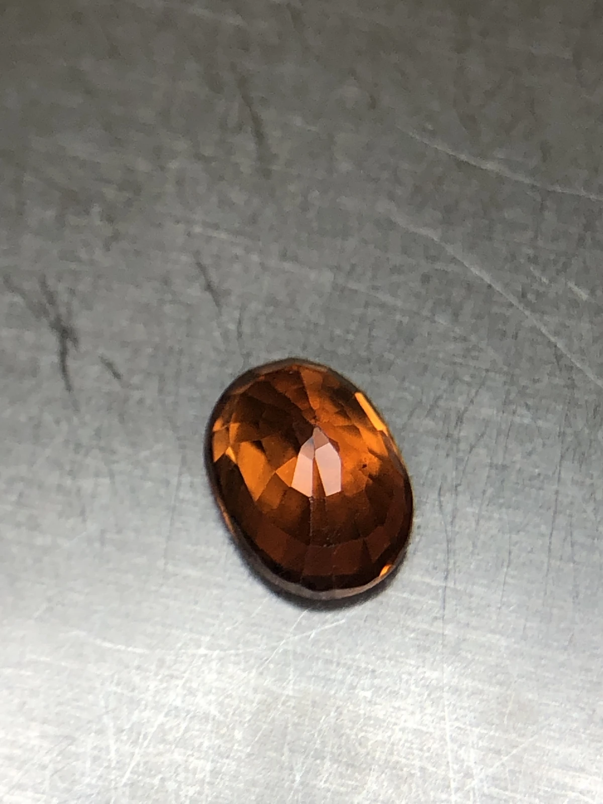 Mandarin Garnet 2.2 ct from Tanzania — view 5