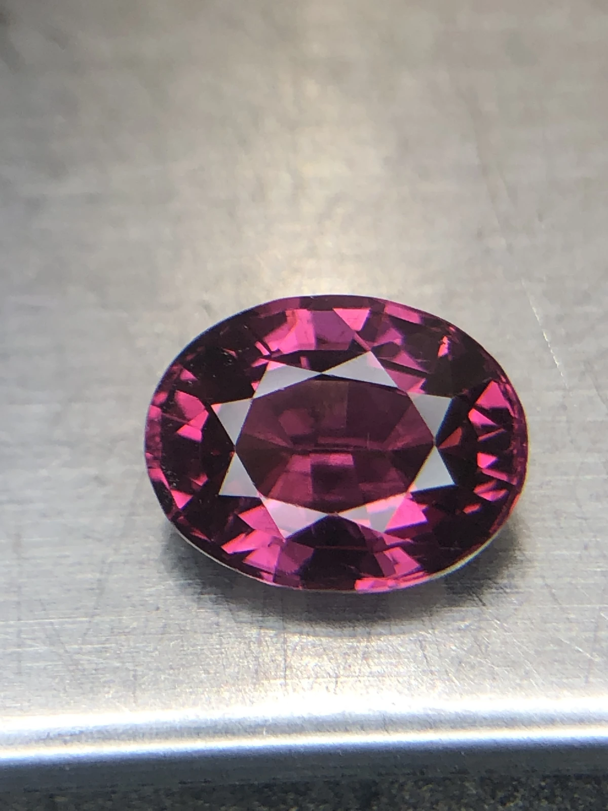 2.5ct Malaya Garnet from Madagascar — view 1