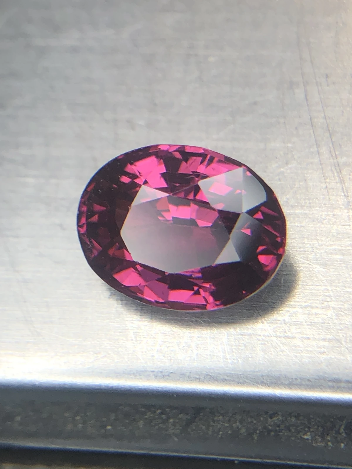 2.5ct Malaya Garnet from Madagascar — view 5