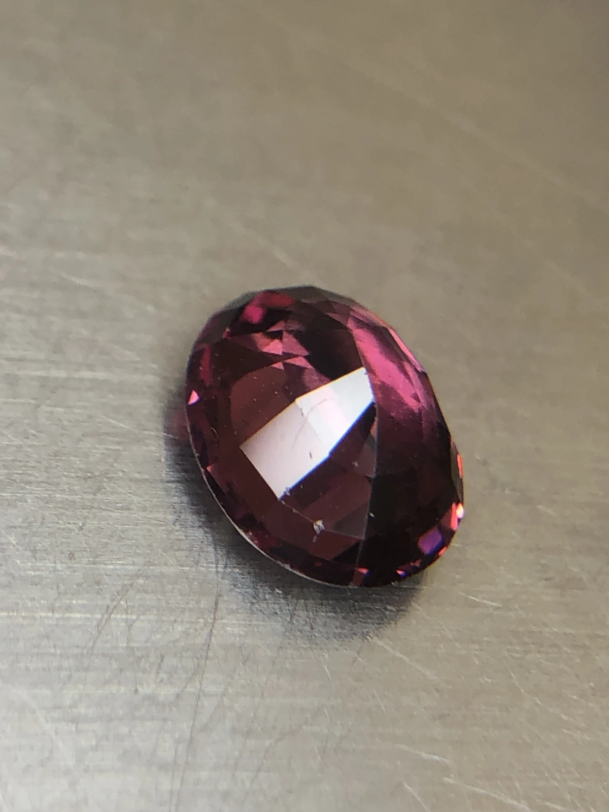 2.5ct Malaya Garnet from Madagascar — view 7