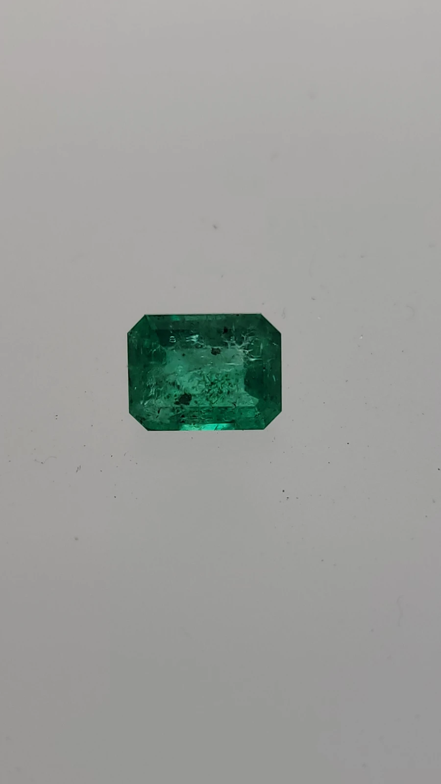 Natural Emerald in Classic Emerald Cut from Swat, Pakistan — view 3