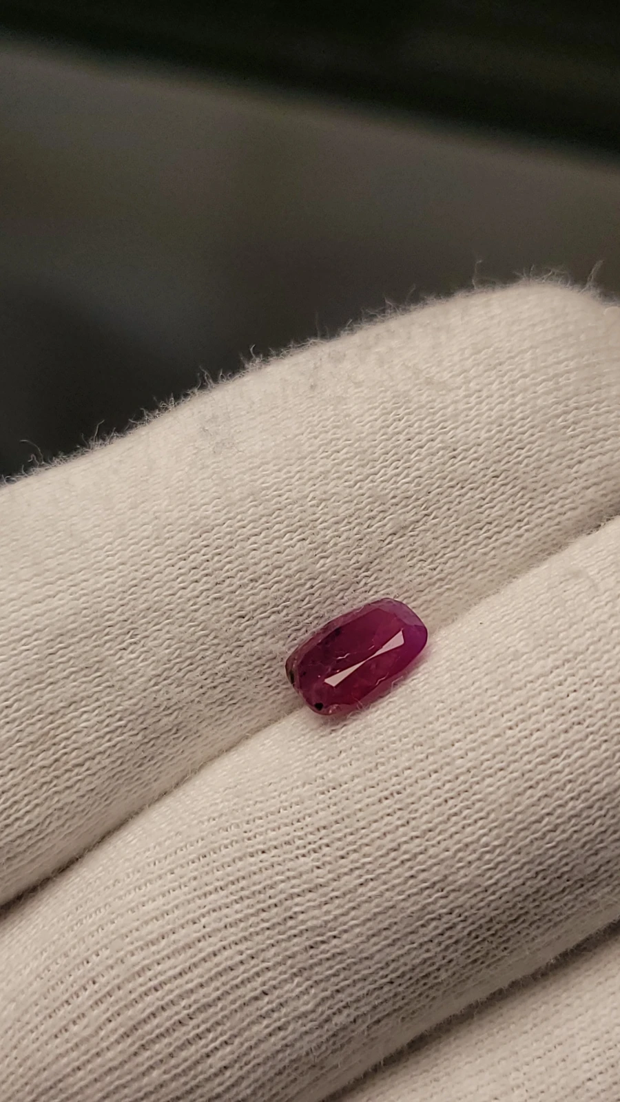 2.25ct Ruby Cushion cut From Madagascar — view 2