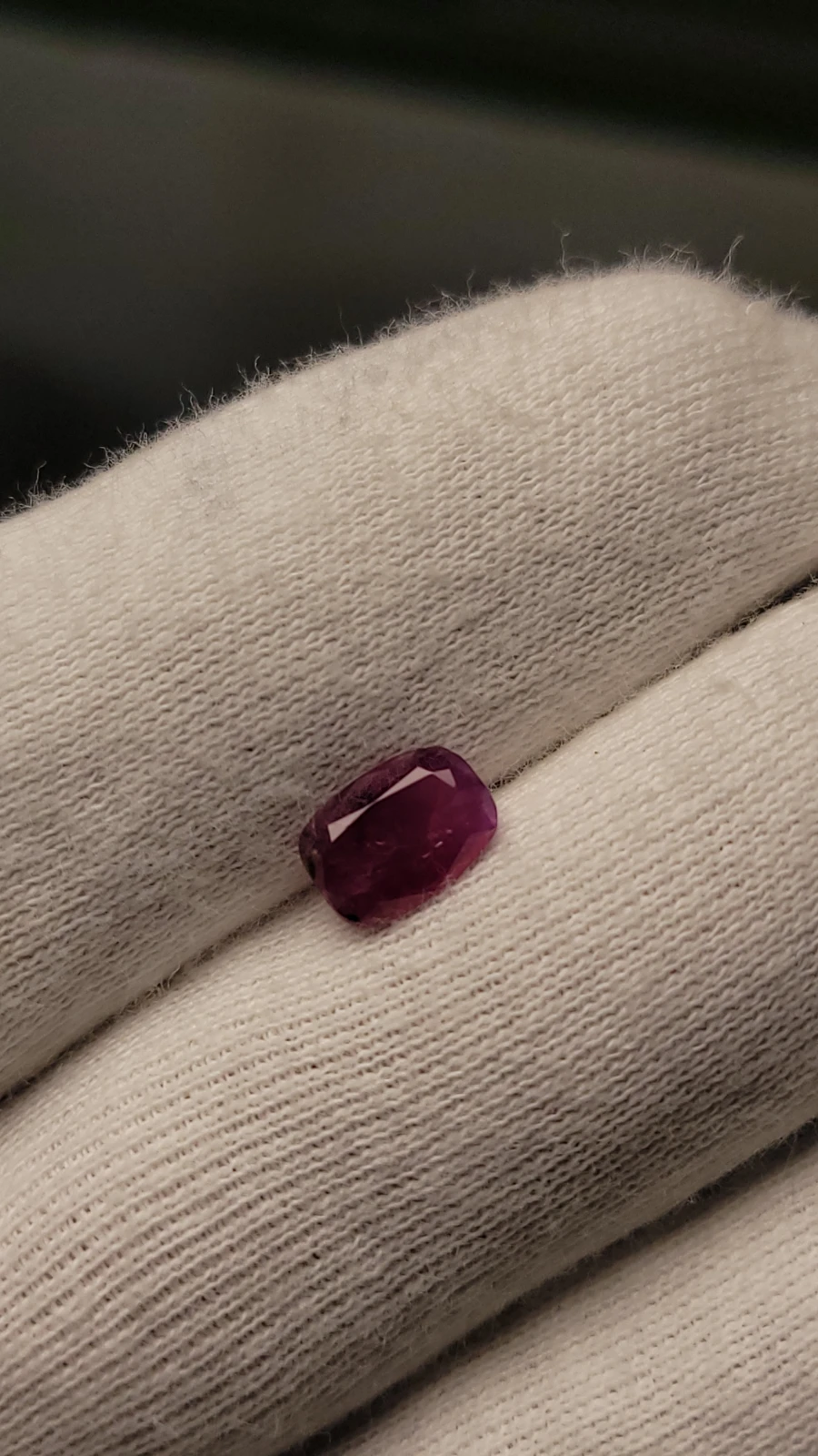 2.25ct Ruby Cushion cut From Madagascar — view 3