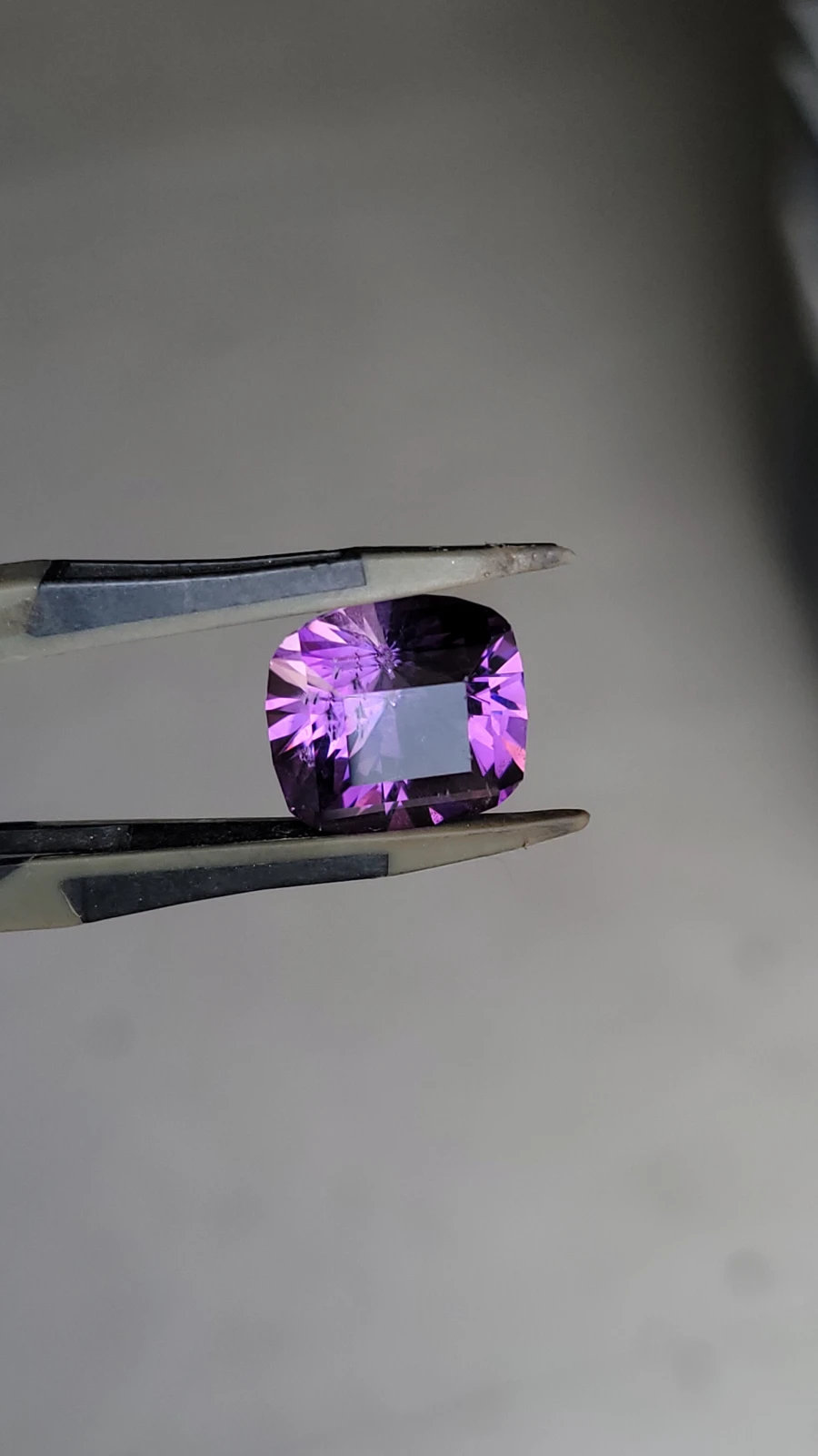 8.25ct Amethyst Cushion cut From Brazil — view 1