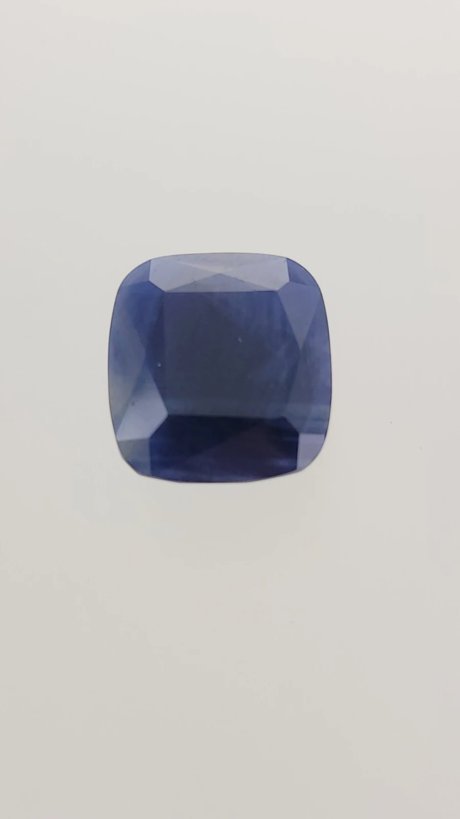 11.3ct Blue Sapphire Cushion cut From Afghanistan — view 3