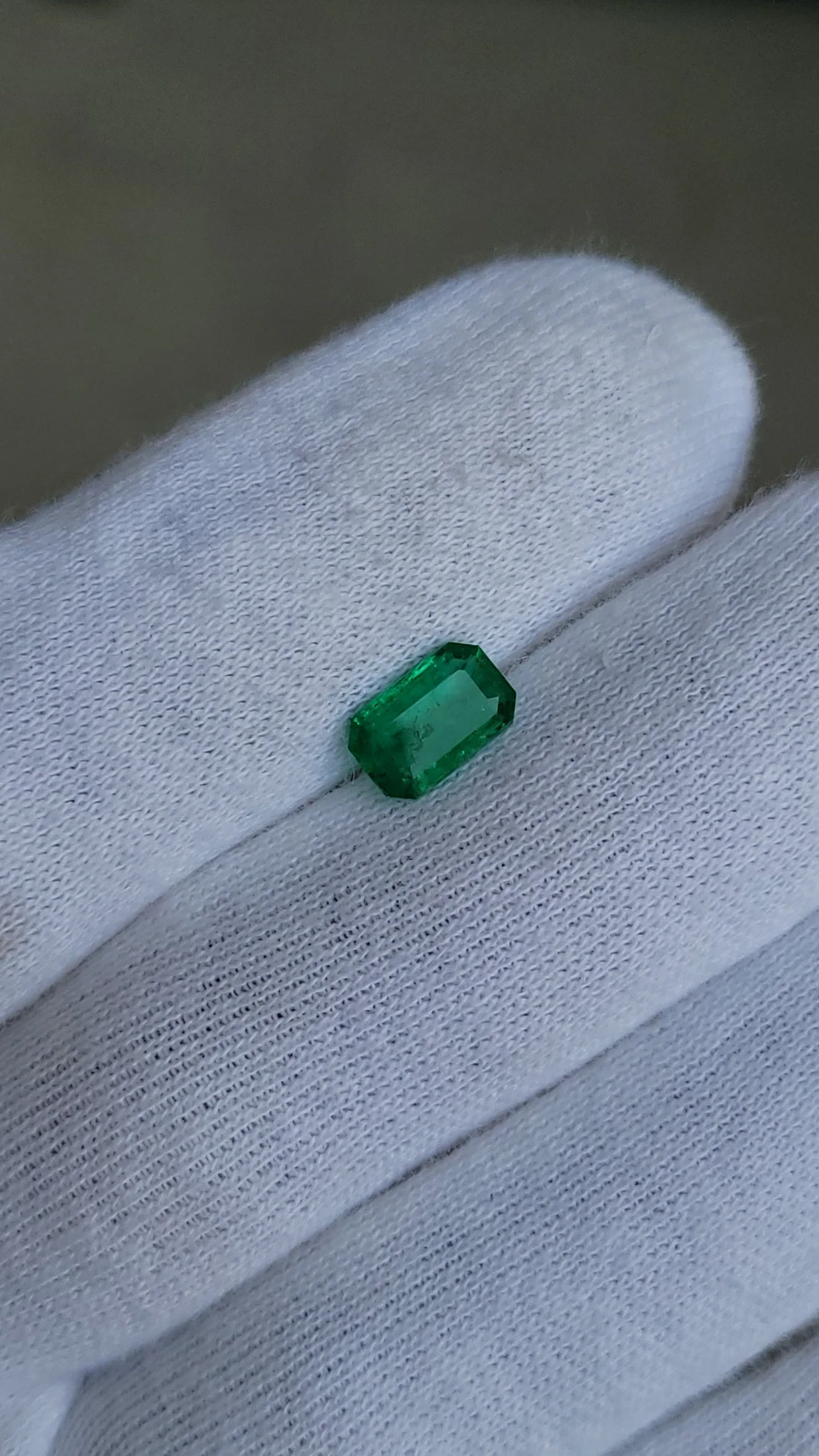 1.6ct Swat Emerald Emerald cut From Pakistan — view 2