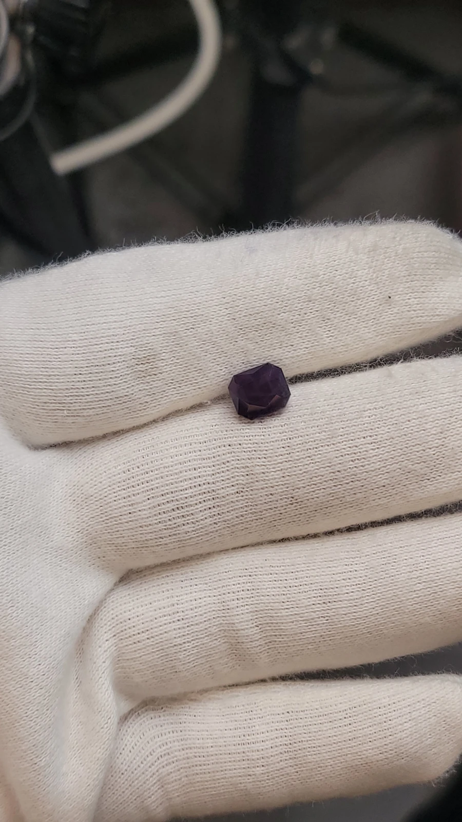 3.45ct Kashmir sapphire Cushion cut From Pakistan — view 2