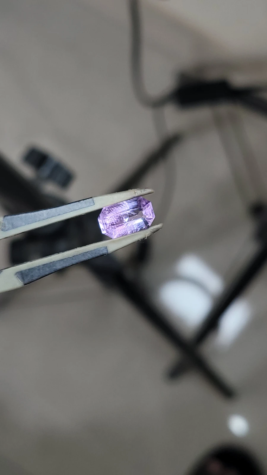 2.05ct Amethyst Emerald Cut From Brazil — view 2