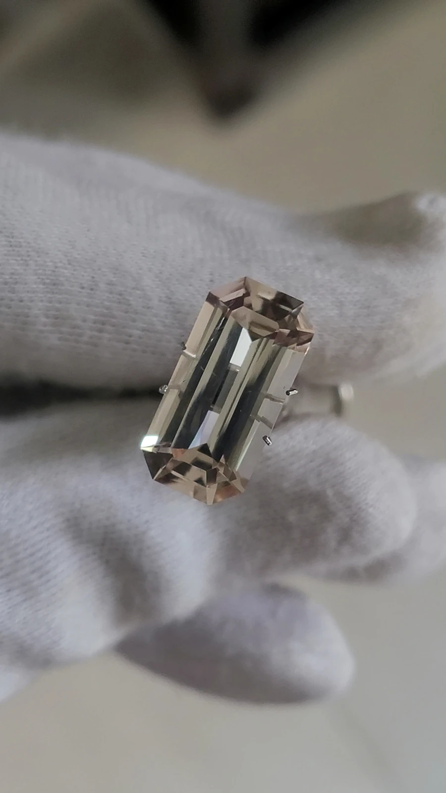 13.5ct Topaz Emerald Cut From Pakistan — view 2