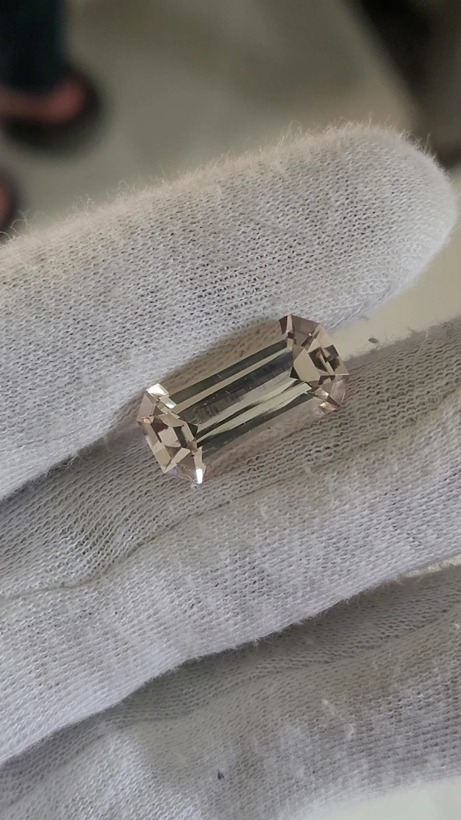 13.5ct Topaz Emerald Cut From Pakistan — view 1