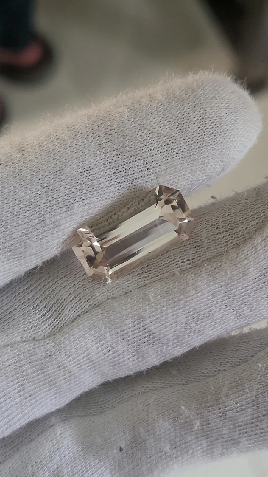 13.5ct Topaz Emerald Cut From Pakistan — view 3