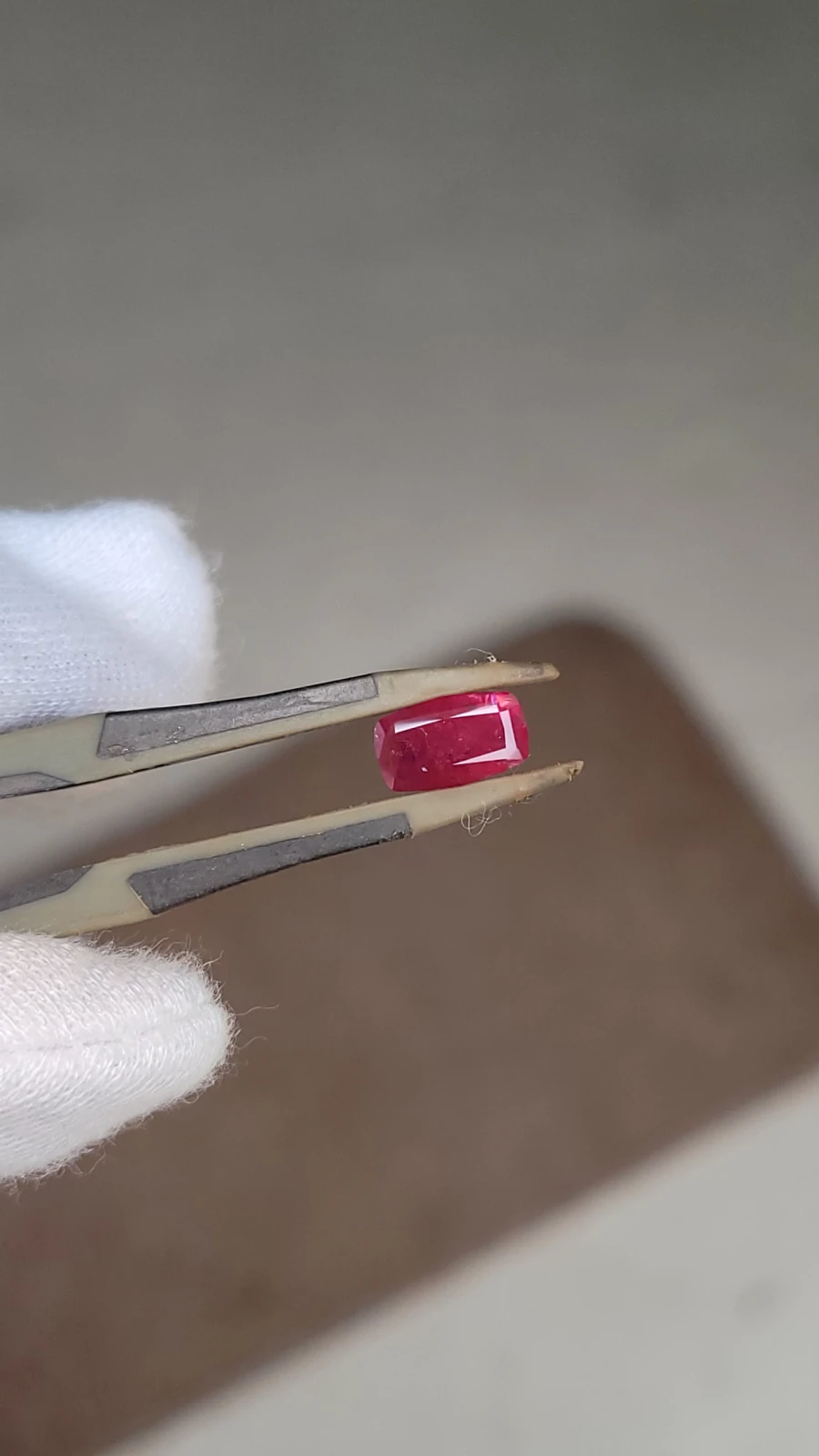 2.35 carats Ruby Cushion cut From Madagascar — view 1