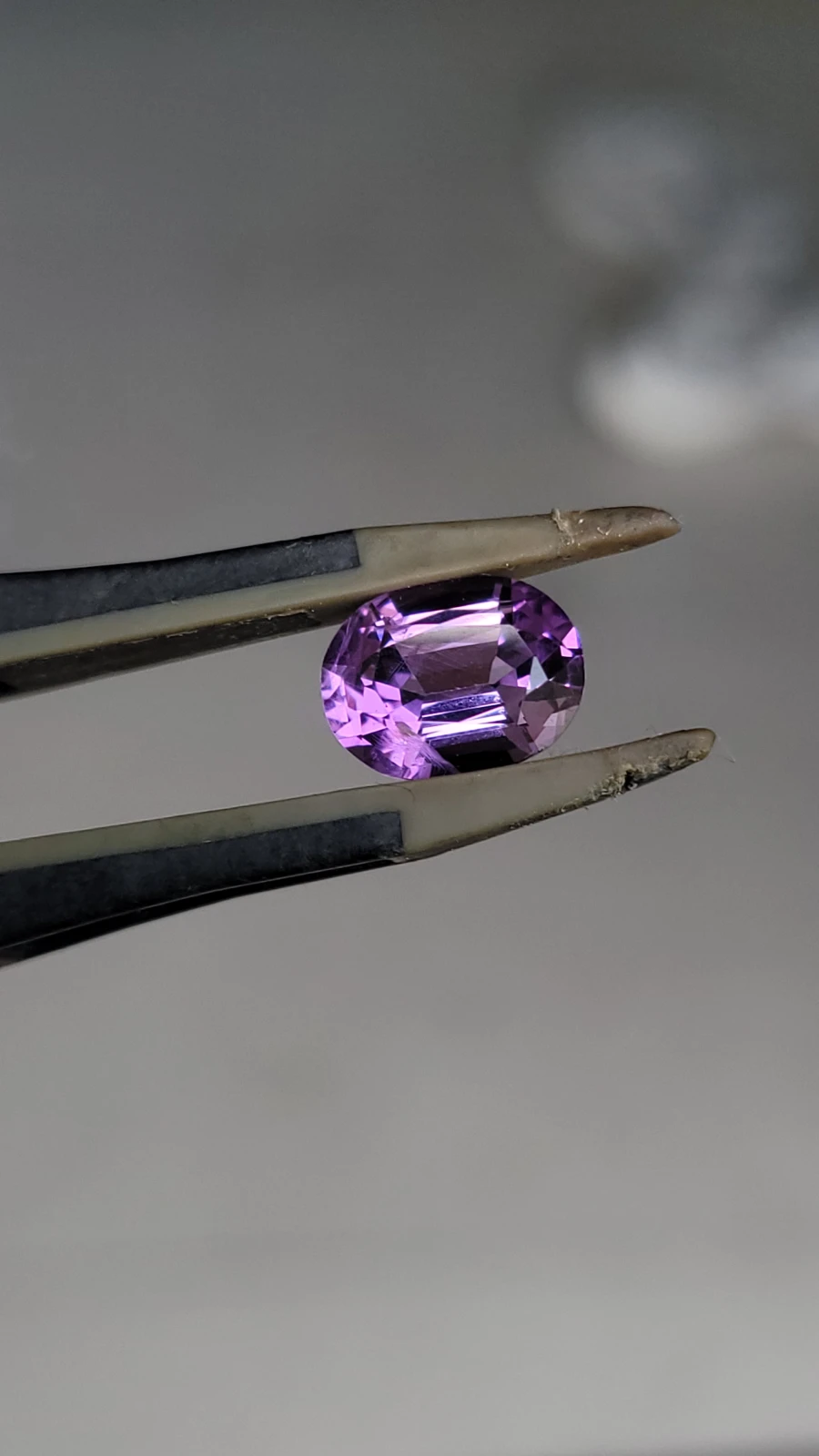1.95 carats Amethyst Oval cut From Brazil — view 2