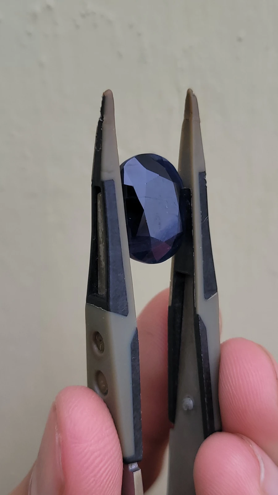 9.35 carats Blue sapphire Oval cut From Afghanistan — view 5