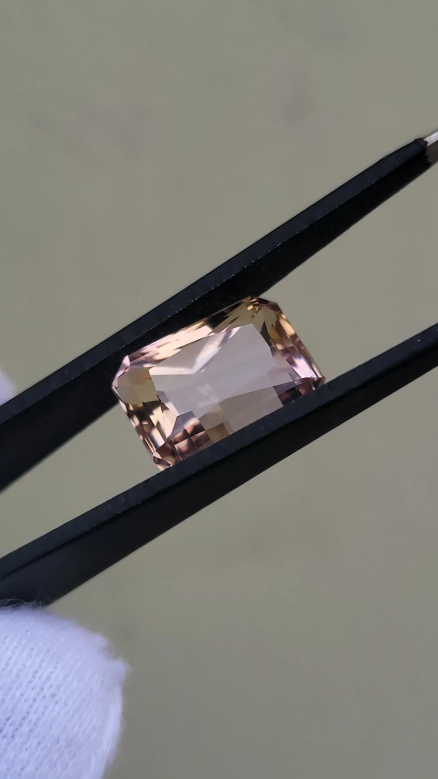9.9 Ct Ametrine Fancy cut Gemstone — view 9