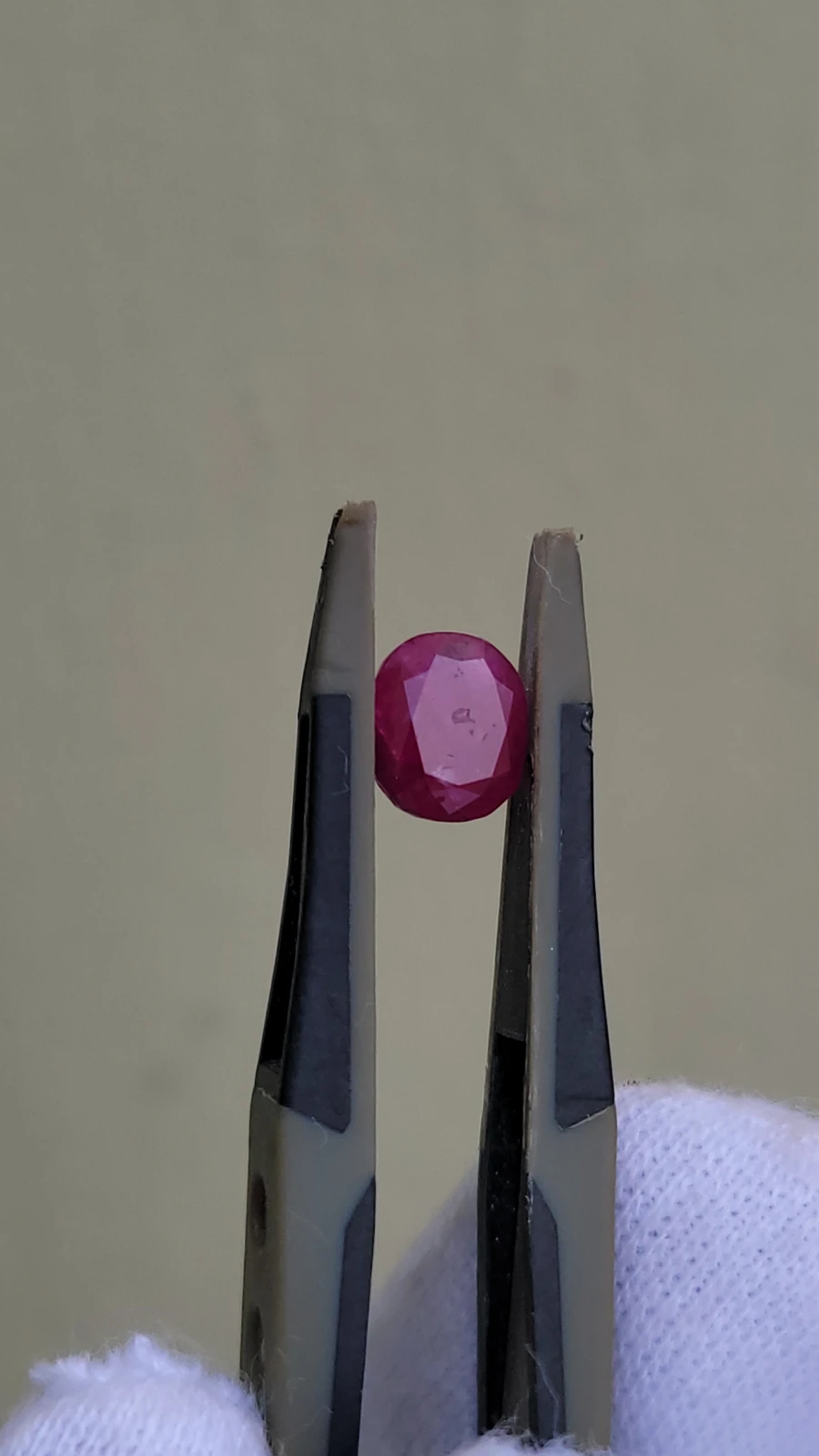 2.75ct Ruby Oval cut Gemstone — view 2