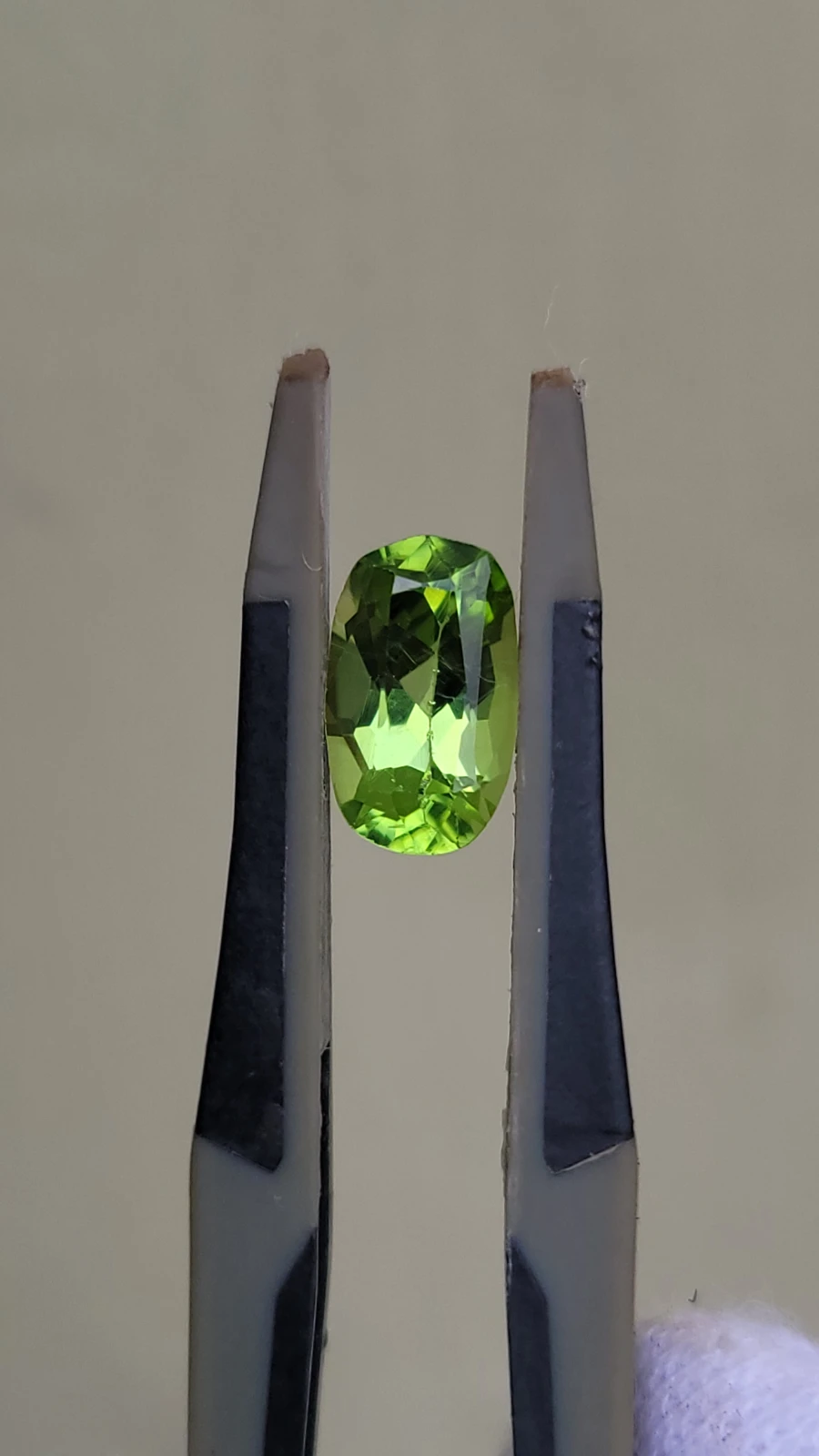 2.05ct Peridot Cushion Cut From Pakistan — view 1
