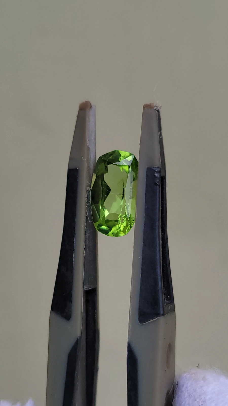 2.05ct Peridot Cushion Cut From Pakistan — view 2
