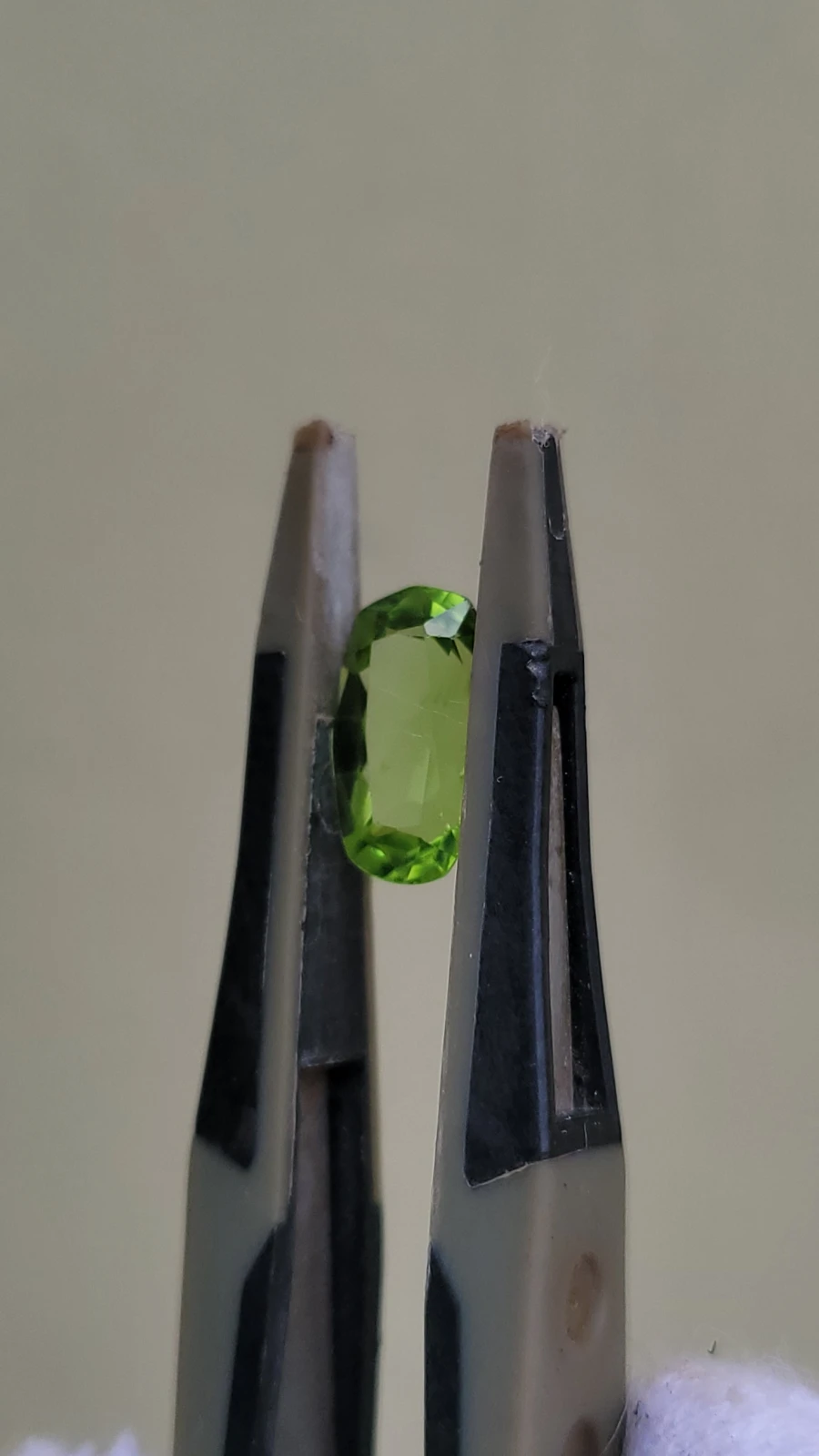 2.05ct Peridot Cushion Cut From Pakistan — view 3