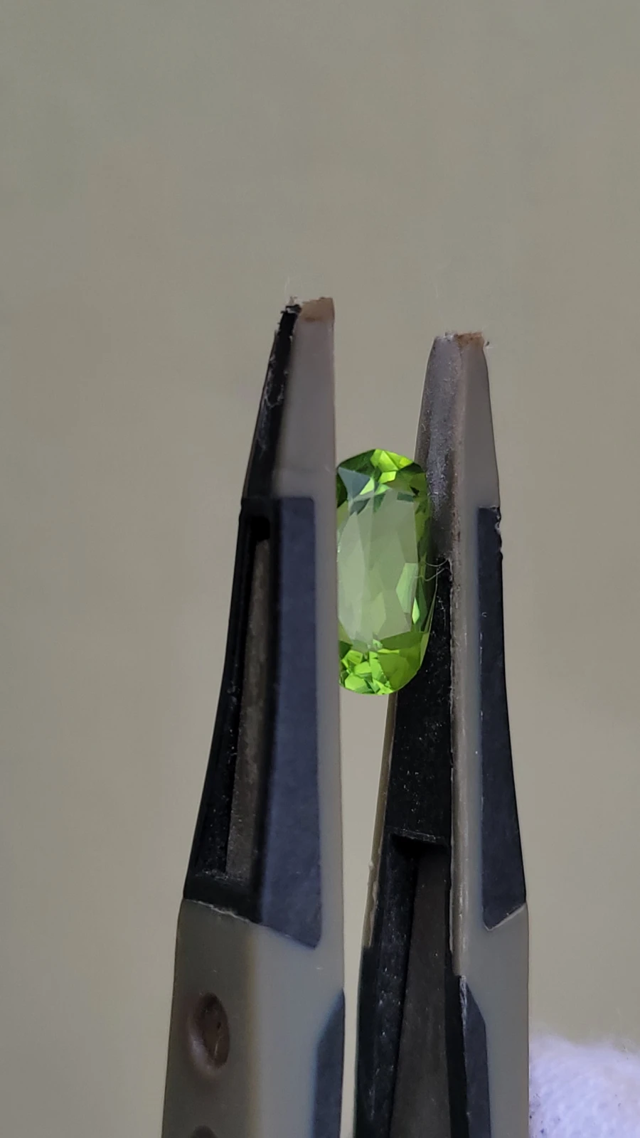 2.05ct Peridot Cushion Cut From Pakistan — view 4