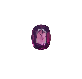 GIA Certified  2.98 CT Natural Pinkish Purple Sapphire Cushion Shape Loose Gemstone from Kashmir Pakistan