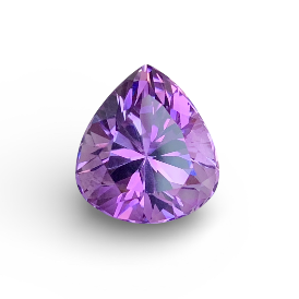 9.75 CT Natural Purple Amethyst Pear Shape Loose Gemstone