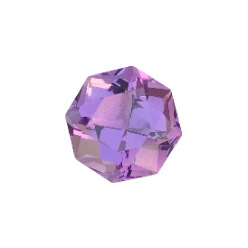 Faceted Cut 9.30 Carat Natural Lavender Amethyst Purple Color Octagon Shape Loose Gemstone