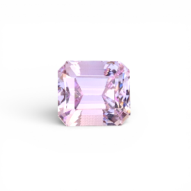 27.23ct Natural Pink Kunzite Faceted Octagon Loose Gemstone For Jewelry Making