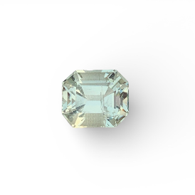 6.24ct Natural Green Amethyst/Prasiolite Emerald Shape Loose Gemstone