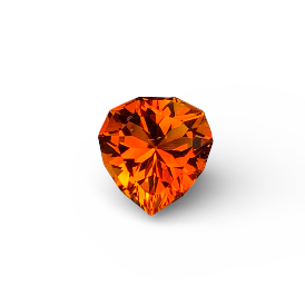 4.59ct Natural Madeira Citrine Orange Color Fancy Faceted Loose Gemstone