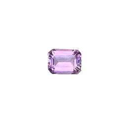 Natural Purple Amethyst 1.72 carat Emerald Cut Loose Gemstone