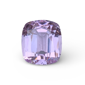 Natural Pink Kunzite 21.65 Carat Faceted Cushion Shape Loose Gemstone