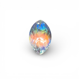 4.70ct Natural Rainbow Moonstone Marquise Shape Loose Gemstone