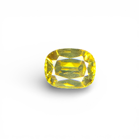 1.35 ct Natural Brownish Yellow Chrysoberyl Cushion Shape Loose Gemstone from Sri Lanka