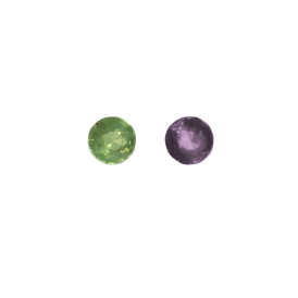 IGI Certified 0.67 ct Natural Green/Purplish Brown Alexandrite Round Shape Loose Gemstone from Sri Lanka