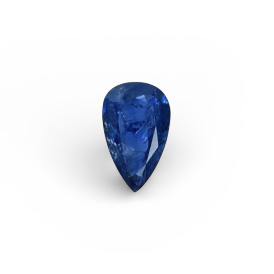 GIA Certified 1.75 Carat Natural Kashmir Blue Sapphire Pear Shape Loose Gemstone from Pakistan