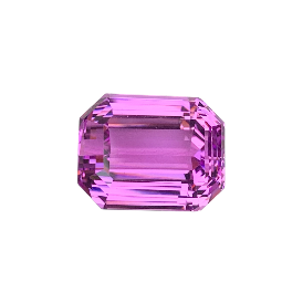 Natural Purple Kunzite 62.40 Carat Faceted Emerald Loose Gemstone