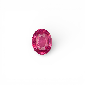 Natural Mahenge Spinel Vivid Pink 1.25 Carat Faceted Oval Shape Loose Gemstone