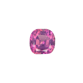 Natural Kashmir Sapphire Gemstone 1.34 ct | Pinkish Purple Cushion Cut Loose Stone