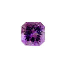 7 ct Natural Amethyst Square Barion Cut From Nigeria