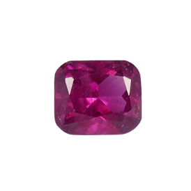 1.08ct Natural Malaya Garnet in Modified Cushion Cut from Tanzania