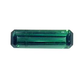 1.24ct Natural Teal Tourmaline Octagon Step Cut Loose Gemstone From Afghanistan