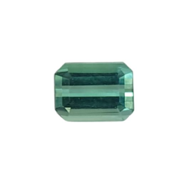 0.30ct Natural Green Tourmaline Cushion Cut Loose Gemstone From Afghanistan