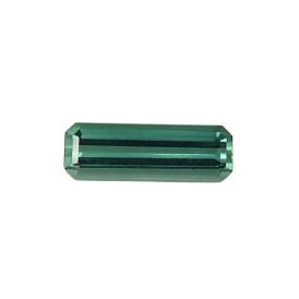 0.66ct Natural Green Tourmaline Emerald Cut Loose Gemstone From Afghanistan