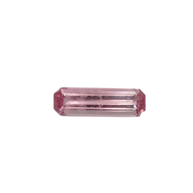 0.80ct Natural Pink Tourmaline Emerald Cut Loose Gemstone from Afghanistan