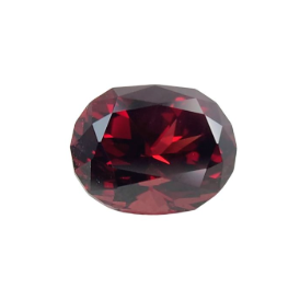 6.55ct Natural Malaya Garnet in Fancy Cut From Tanzania