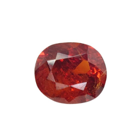 2.15ct Natural Spessartite Garnet Oval Cut Loose Gemstone From Nigeria