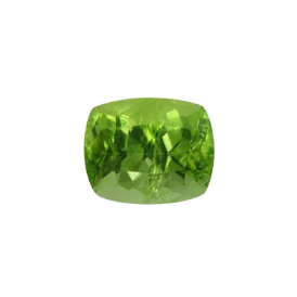 2.74ct Natural Peridot Modified Cushion Cut Loose Gemstone From Pakistan