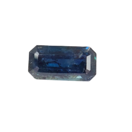 0.96ct Natural Blue Sapphire Emerald Cut Loose Gemstone From Nigeria