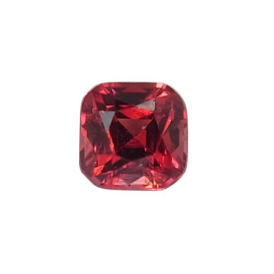 0.59ct Natural Umbalite Garnet Square Cut Loose Gemstone From Malawi